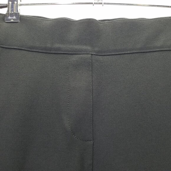 Spanx Ponte Kick Flare Pant Petite Sm Black The Perfect Fit #20386Q Stretch Crop - Picture 4 of 16